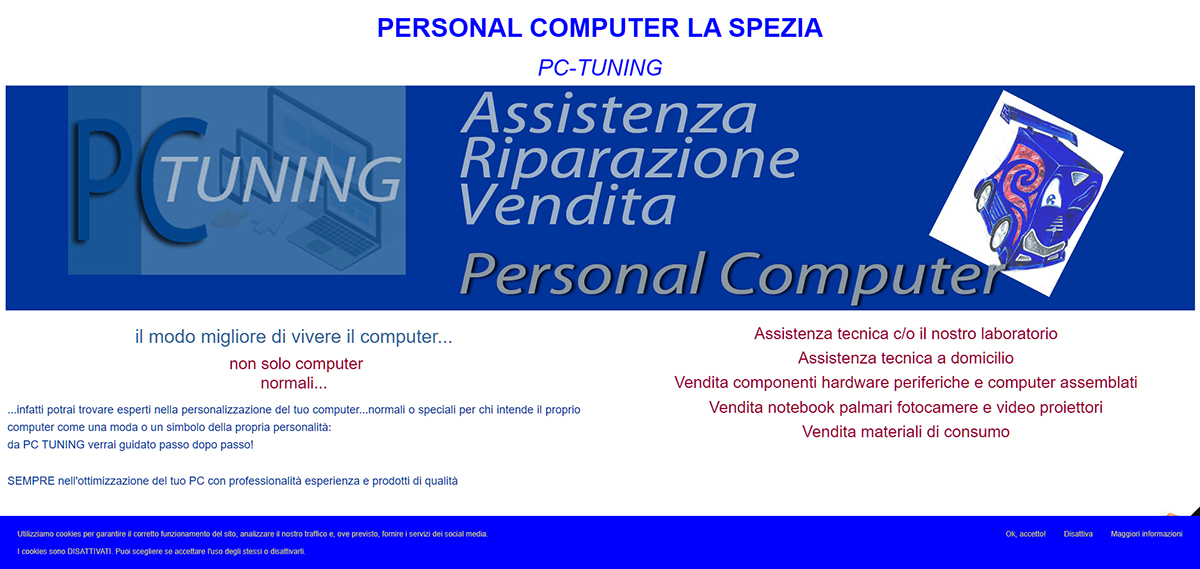 sito web vendita PC La Spezia